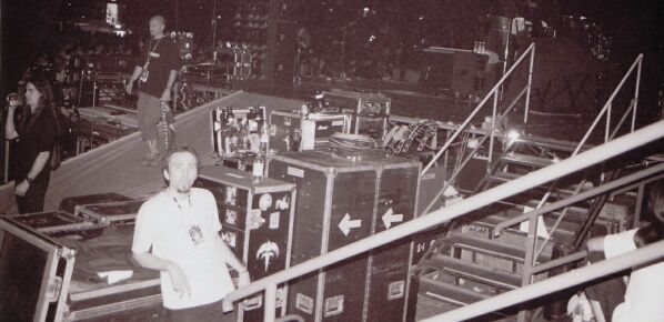 Thomas on Whitesnake stage